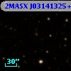 2MASX J03141325+6739541