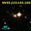 NVSS J151145-104347