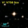 V* V758 Sco