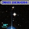 2MASS J16364384-1341295