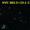 HVC 002.5+23.1-138