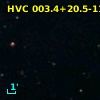 HVC 003.4+20.5-118