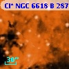 Cl* NGC 6618      B     287