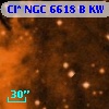 Cl* NGC 6618      B     KW