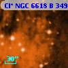 Cl* NGC 6618      B     349