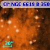 Cl* NGC 6618      B     350