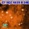 Cl* NGC 6618      B     346