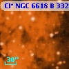 Cl* NGC 6618      B     332