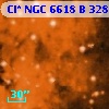 Cl* NGC 6618      B     328