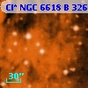 Cl* NGC 6618      B     326