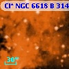 Cl* NGC 6618      B     314