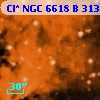 Cl* NGC 6618      B     313