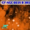 Cl* NGC 6618      B     301
