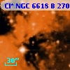 Cl* NGC 6618      B     270