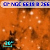 Cl* NGC 6618      B     266