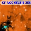 Cl* NGC 6618      B     258