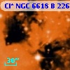 Cl* NGC 6618      B     226