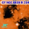 Cl* NGC 6618      B     214