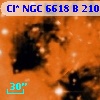 Cl* NGC 6618      B     210