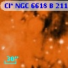 Cl* NGC 6618      B     211