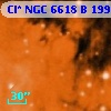 Cl* NGC 6618      B     199