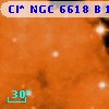 Cl* NGC 6618      B     140
