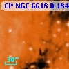 Cl* NGC 6618      B     184