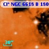 Cl* NGC 6618      B     180