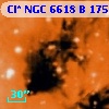 Cl* NGC 6618      B     175