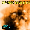 Cl* NGC 6618      B     171