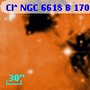 Cl* NGC 6618      B     170