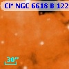 Cl* NGC 6618      B     122