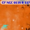Cl* NGC 6618      B     117