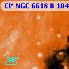 Cl* NGC 6618      B     104
