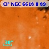 Cl* NGC 6618      B      89
