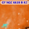 Cl* NGC 6618      B      82