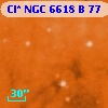 Cl* NGC 6618      B      77