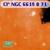 Cl* NGC 6618      B      71