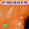 Cl* NGC 6618      B      70