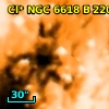 Cl* NGC 6618      B     220