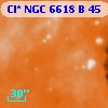 Cl* NGC 6618      B      45