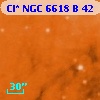 Cl* NGC 6618      B      42