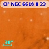 Cl* NGC 6618      B      23