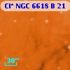 Cl* NGC 6618      B      21