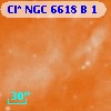 Cl* NGC 6618      B       1