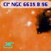 Cl* NGC 6618      B      86