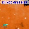 Cl* NGC 6618      B      67