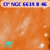 Cl* NGC 6618      B      46