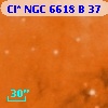 Cl* NGC 6618      B      37