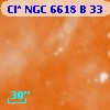 Cl* NGC 6618      B      33